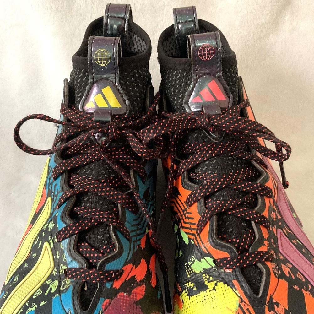 Adidas Men’s Freak 23 7v7 Mismatch Football Cleats Black / Multi Size 7 - Picture 14 of 15